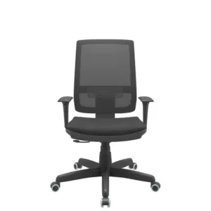 Cadeira Brizza Presidente Backsistem Preta