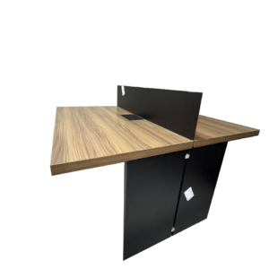 Mesa Plataforma Dupla Star 40mm Continuacao malaga/preto 1,20x1,31x0,74