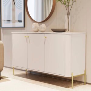 Buffet Tucupi Off White Pe Dourado