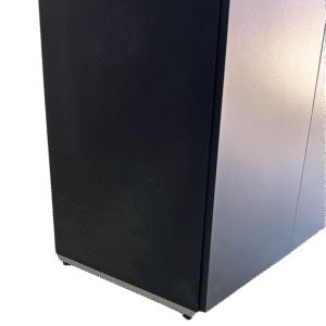 Armário Alto Fechado com 02 Portas – 1,62×0,80×0,46 preto/preto 40mm