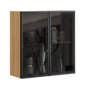 ARMARIO 800 2 PORTAS VIDRO ART