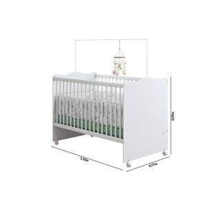 Berço Mini Cama Lolly Branco