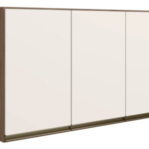 Aéreo KALI 1200 X 680 X 314 - CARVALHO TOK/OFF WHITE CETIM 3 PT FECH