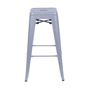 Kit 02 Banq Em Aço Com Pintura Epoxi Cinza