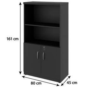 ARMARIO  ALTO SEMI- ABERTO – 1,62×0,80×046 PR/PR 40mm