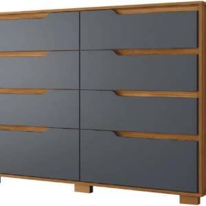 Cômoda  Georgia 047031  Freijo  Cinza