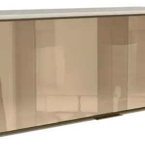 AÉRIO  KALI 800 X 340 X 299  BASCULANTE  - VIDRO REFLECTA   FR/INOX