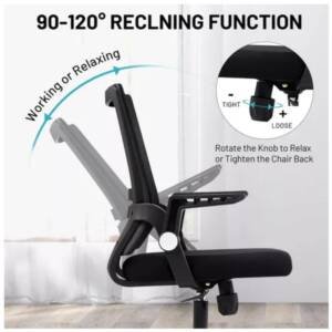 Cadeira Giratória W-16  Duna / Preta (cópia)