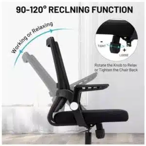 Cadeira Giratória W-16  Duna / Preta (cópia)