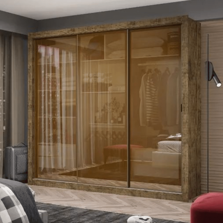 Guarda Roupa Espanha Reflecta C/ Led