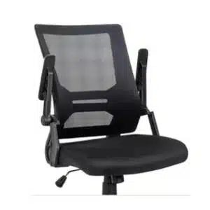 Cadeira Giratória W16  Duna / Preta