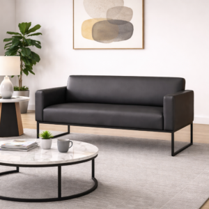 SOFÁ STAR - PÉ INDUSTRIAL   DE 2  LUGARES