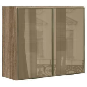 Aéreo KALI 800X 680 X 314 - CARVALHO TOK/OFF 2 portas reflecta