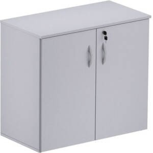 ARMÁRIO BAIXO C/2 PORTAS LIGHT t15mm CINZA /CINZA  0,80×0,42×0,75m