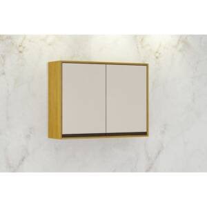 Aereo 2 Portas Eduarda Plus 80cm Cina Off White