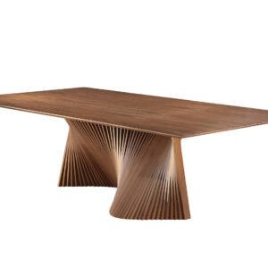 Mesa Cascata Ilhabela 220x110 base Mel Laminado Mel